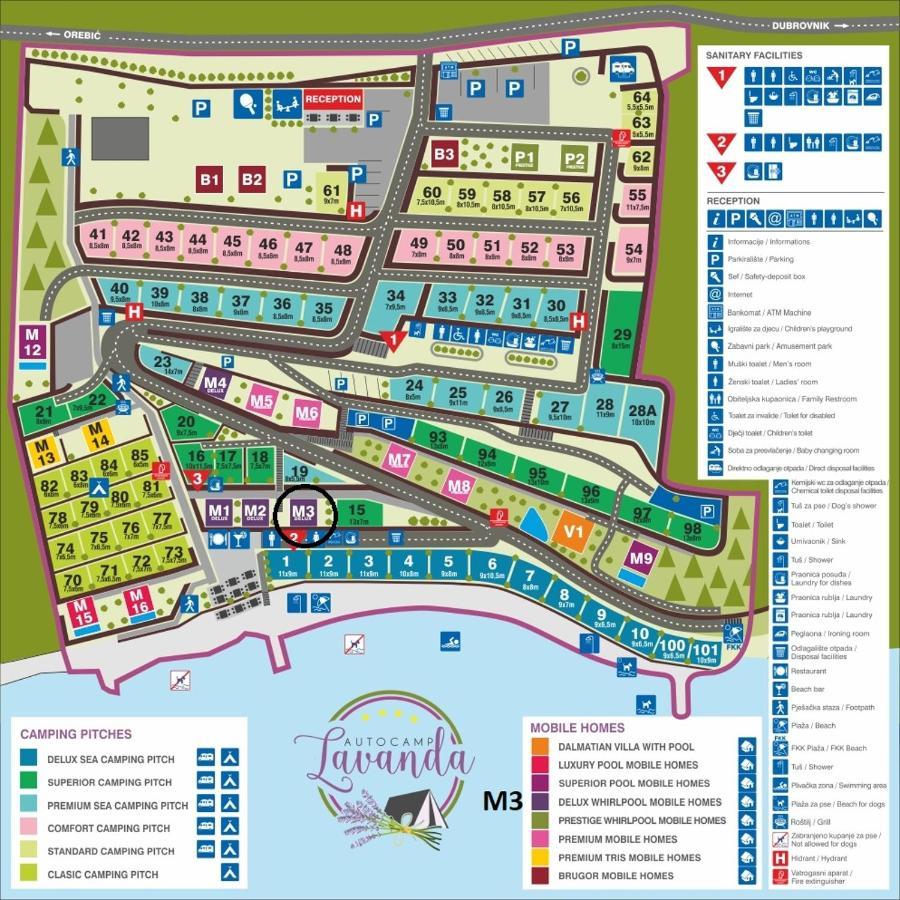 Lavanda Mobile Homes & Villas 오레비츠 외부 사진